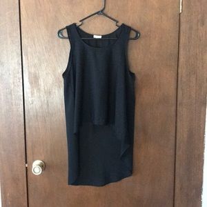 Black Hi-lo tank